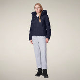 Damenparka Arena in Blau-Schwarz | Save The Duck