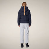 Damenparka Arena in Blau-Schwarz | Save The Duck