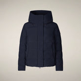 Damenparka Arena in Blau-Schwarz | Save The Duck
