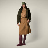 Parka donna animal free Esme verde scuro - Parka donna | Save The Duck