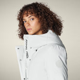 Parka donna animal free Esme azzurro ghiaccio - Parka donna | Save The Duck