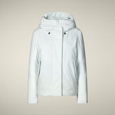 Parka donna animal free Esme azzurro ghiaccio - Parka donna | Save The Duck