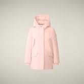Parka bambina animal free Ally rosa baby - Parka Bambina | Save The Duck