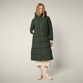 Parka donna animal free Missy verde scuro - Parka donna | Save The Duck
