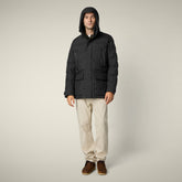 Parka uomo animal free Quinlan nero - Parka Uomo | Save The Duck