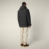 Parka uomo animal free Quinlan nero - Parka Uomo | Save The Duck