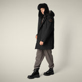 Men's Winter Parka KAILASH in black - Parka Uomo | Save The Duck