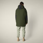 Men's Winter Parka KAILASH IN PINE GREEN - Parka Uomo | Save The Duck