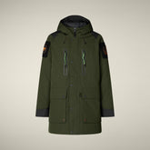 Men's Winter Parka KAILASH IN PINE GREEN - Parka Uomo | Save The Duck