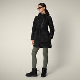Women's Winter Parka Kamet in Black - Parka donna | Save The Duck