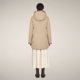 Damenparka Samantah in Steinbeige | Save The Duck