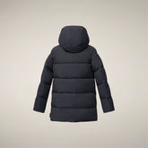 Boys' Parka Walter in Blue Black | Save The Duck