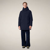 Men's Parka Wilson in Navy Blue | Save The Duck