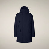 Men's Parka Wilson in Navy Blue | Save The Duck