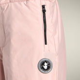 Pantaloni invernali bambini animal free Enu rosa baby | Save The Duck