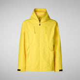 Man's jacket Vian in real yellow | Save The Duck