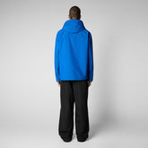 Man's jacket Vian in sea blue - Men's Jackets | Save The Duck