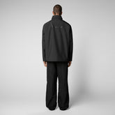 Man's jacket Yaro in black - Pro-Tech Man | Save The Duck