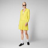 Woman's skirt Ilsa in starlight yellow - SPRING ESSENTIALS | Save The Duck