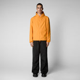 Man's jacket Zayn in sunshine orange | Save The Duck