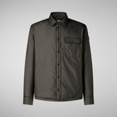 Man's jacket Jani in cocoa brown | Save The Duck