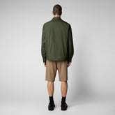 Man's jacket Jani in dusty olive - Icons Man | Save The Duck