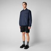 Man's jacket Jani in navy blue - Men's Jackets | Save The Duck