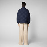 Doudone à capuche Vesper bleu foncé pour femme - Fashion Femme | Save The Duck