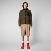 Man's jacket Costus in mud grey - Giacche Uomo | Save The Duck