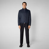 Man's jacket Arum in blue black - Classic Soul | Save The Duck