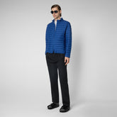 Man's animal free puffer Cole in snorkel blue - New season's heroes | Save The Duck