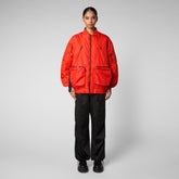 Woman's bomber jacket Ciara in poppy red - Giacche Donna | Save The Duck