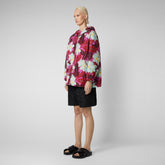 Woman's jacket Niam in frangipani fucsia - SPRING ESSENTIALS | Save The Duck