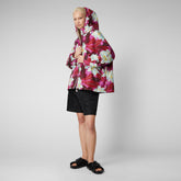Woman's jacket Niam in frangipani fucsia - SPRING ESSENTIALS | Save The Duck