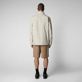 Man's jacket Irving in shore beige - Men's Jackets | Save The Duck