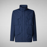 Man's jacket Mako in navy blue | Save The Duck
