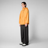 Woman's raincoat Suki in sunshine orange - NEW IN | Save The Duck
