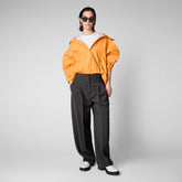 Damen-regenjacke Suki in orange - Neuankömmlinge: Damenbekleidung und Accessoires | Save The Duck