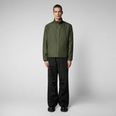 Man's jacket Yonas in dusty olive - SPRING ESSENTIALS | Save The Duck