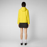 Woman's jacket Stella in starlight yellow - Icons Woman | Save The Duck