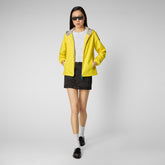 Woman's jacket Stella in starlight yellow - SPRING ESSENTIALS | Save The Duck