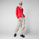 Woman's jacket Stella in flame red - New season's heroes | Save The Duck
