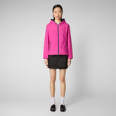 Woman's jacket Stella in fucsia pink - Icons Woman | Save The Duck