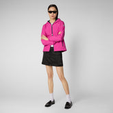 Woman's jacket Stella in fucsia pink - New season's heroes | Save The Duck