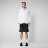 Man's jacket David in white - New In Man | Save The Duck