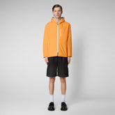 Man's jacket David in sunshine orange - Icons Man | Save The Duck