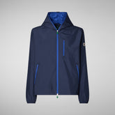 Man's jacket David in cyber blue | Save The Duck
