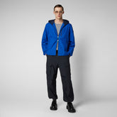 Man's jacket David in cyber blue - New In Man | Save The Duck