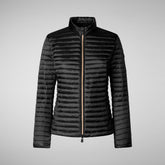 Woman's animal free puffer Andreina in black | Save The Duck