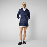 Woman's animal free puffer jacket Bryanna in navy blue - NEW IN | Save The Duck